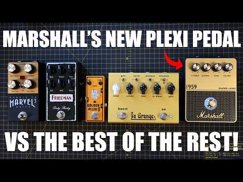 Marshall 1959 Super Lead Pedal vs Friedman, Bogner, Ramble FX + Tone City | Plexi Pedal Shootout!