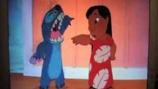 Lilo and Stich "Im not touching you!"
