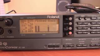 Video thumbnail for Roland SC-88 Sound Canvas by retrosacom