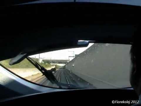 W kabinie ICE3 / ICE3 high-speed train cab-view