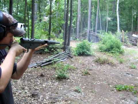 Semi Mode Sten MK II Testing