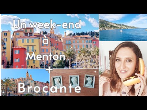 Un Week-end à Menton et un Dimanche à la Brocante - Flea Market on French Riviera 🏖️