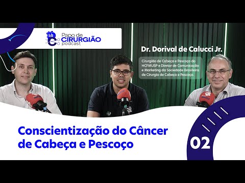 Papo de Cirurgião EP.02 - Conscientização do Câncer de Cabeça e Pescoço - Dr. Dorival de Calucci Jr.