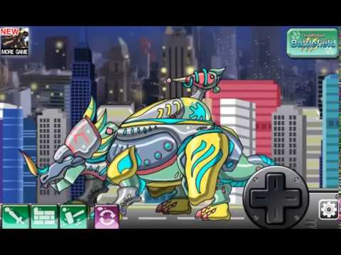 Styracosaurus - Combine! Dino Robot Video