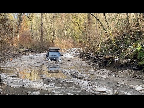 JEEP LIBERTY KJ OFFROAD | HARRISON LAKE EXPLORE | SNORKELING
