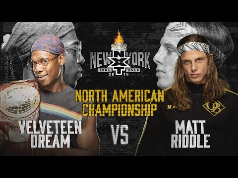 Matt Riddle, Velveteen Dream ready for the spotlight at TakeOver: New York: WWE NXT, April 3, 2019