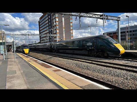 Great Western Railway Trains at Swindon on September 24th 2022