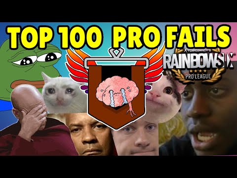 TOP +100 Moments of PROs Playing Like Coppers Of All Time ( 10 IQ Mode ) - Rainbow Six Siege