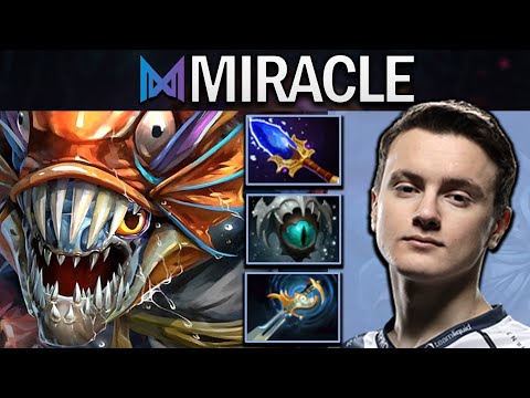 Slark Dota 2 7.32 Gameplay T1.Miracle with Eye of Skadi - Diffusal Blade #dota2 #dota2gameplay