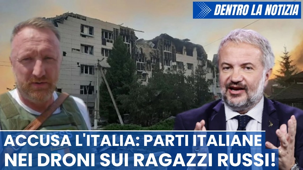 Giornalista accusa Italia: parti italiane nei droni sugli studenti russi! Commenta sen Borghi, ma...