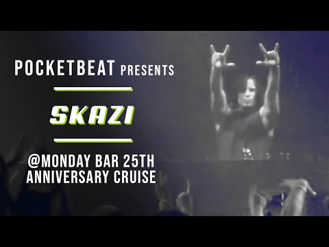 SKAZI live set [with tracklist] @ Monday Bar 25th anniversary cruise
