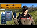 Garmin Montana 700i Micro SD Card Installation