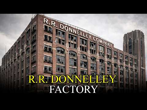 Inside R.R. Donnelley's Chicago Print Plant: Where America's Books Died - 5,000 Jobs Lost