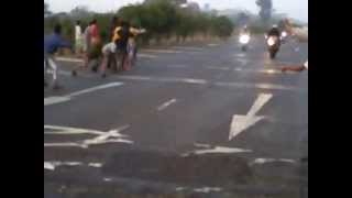 preview picture of video 'Sunday riders passing from vasind-NH3 2-12-2012'