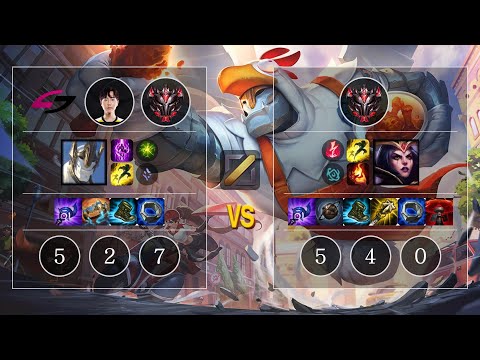 USG Dasher Galio vs LeBlanc Mid - KR GrandMaster Patch 10.10