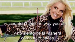 Britney Spears Let me be subtitulos español ingles