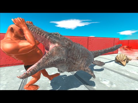 Mosasaurus Death Run #1 — Animal Revolt Battle Simulator