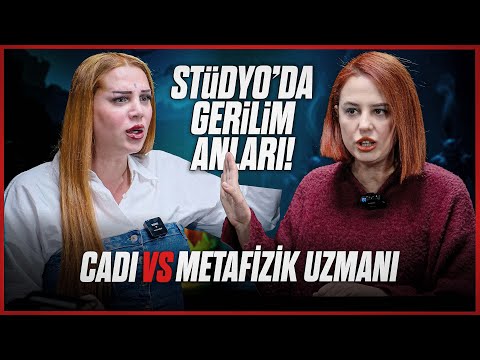 CADI (VALANTİNA ADA) vs METAFİZİK UZMANI (PELİN HÜRMAN) – “STÜDYO'DA GERİLİM ANLARI!"