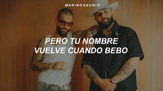 Carín León, Maluma - Si Tú Me Vieras (Letra)