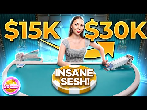 INSANE $15,000 DOUBLE UP CHALLENGE ON PRIVATE TABLE BLACKJACK!