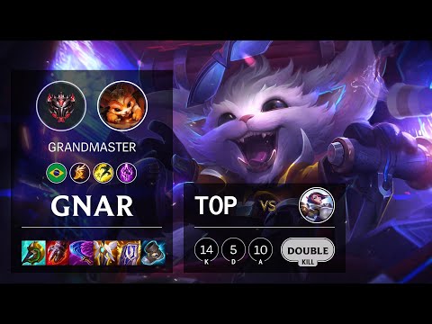 Gnar Top vs Fiora - BR Grandmaster Patch 11.23