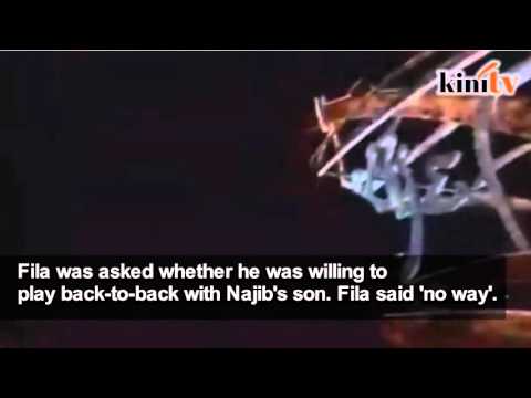 DJ maintains he was told to make way for Najib's son