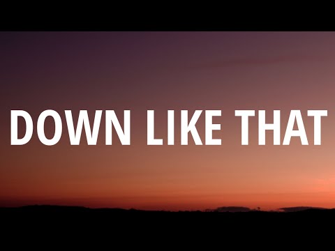 Bryson Tiller - Down Like That (Lyrics)