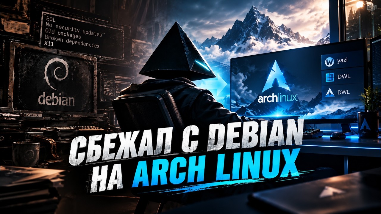 Сбежал с Debian на Arch Linux — а Claude нашёл дыру и там