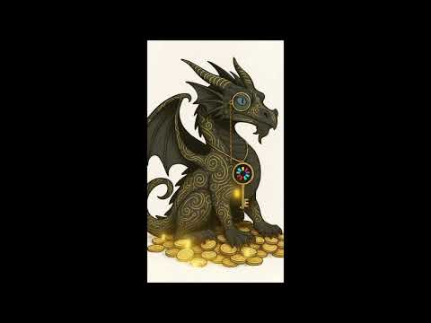 Thumbnail for Splig the Fintech Dragon. Guardian of Tokens.