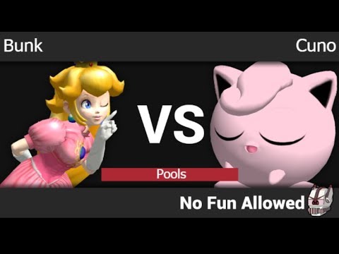 NFA 3 - Bunk (Peach) vs Cuno (Jigglypuff) Pools - Melee