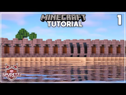 Minecraft: Planning & Walls | Let's Build a Medieval Village - Ep1