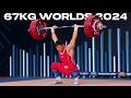 Men S 67kg World Championships 2024 Full Session World Record Battle
