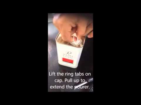 YouTube video about: How to open pure sesame oil can?