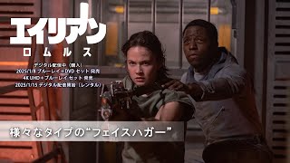 様々なタイプの“フェイスハガー”(字幕版)