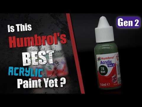 Humbrol Gen 2 Acrylics | In depth review.