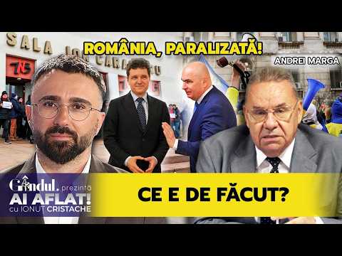 Andrei Marga - Avem o democrație africană / Nicușor și Bolojan trebuie să plece / Cu Ionuț Cristache