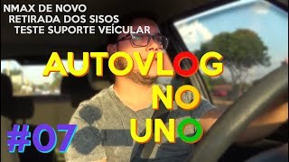 preview picture of video 'AutoVlog no Uno #07 - Teste do suporte de retrovisor, Pilotei a Nmax mais uma vez e tchau sisos'