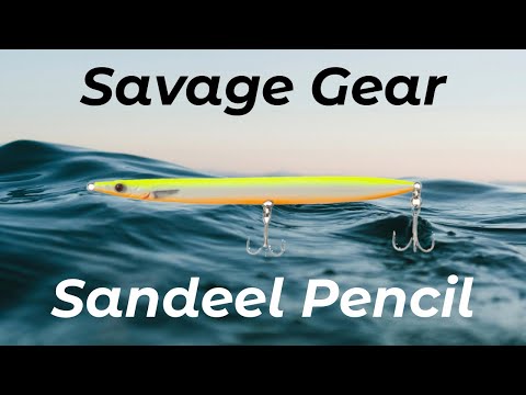 The Best Diving Lures - Savage Gear Sandeel Pencil SW - Sinking Action