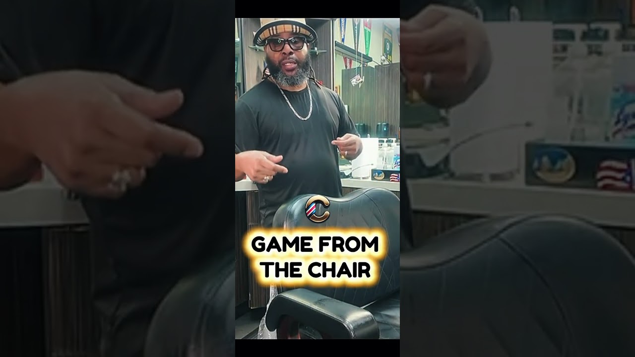 Everybody that sit in this chair ain’t like me… and that’s the point.