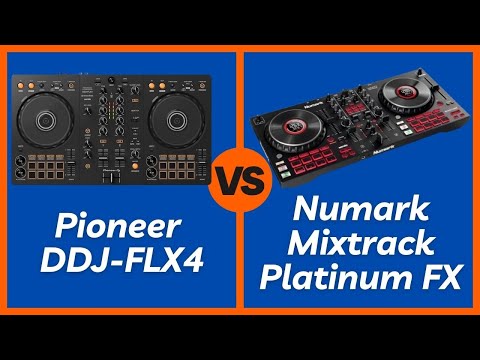 Pioneer DDJ FLX4 VS Numark Mixtrack Platinum FX – Which DJ Controller is Better