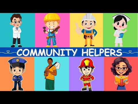 Community Helpers for Kids | Fun Learning Activities | People at Work | Peoples Who Help Us