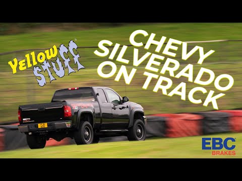 Chevy Silverado with Yellowstuff Pads & GD Sport Discs | EBC Brakes – Big Truck Track Testing |