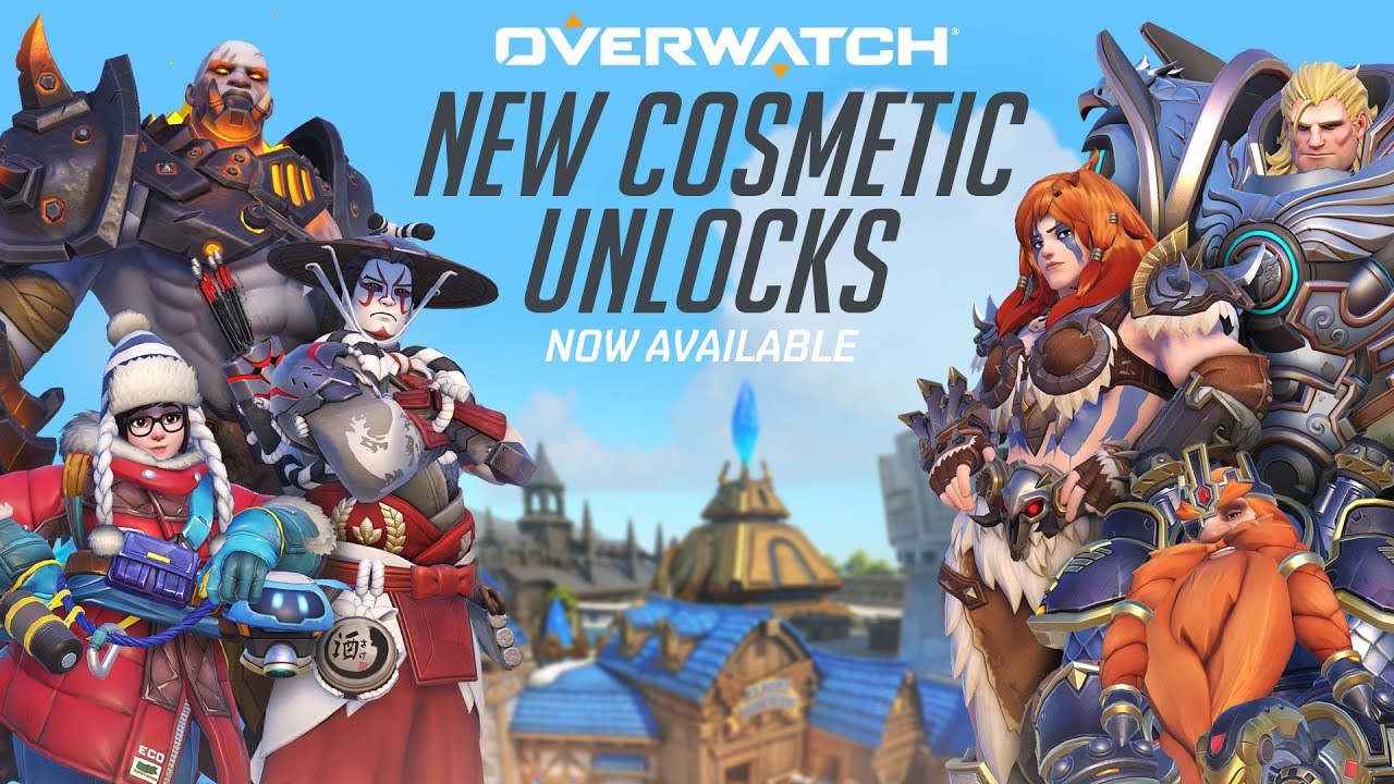 New Cosmetics Now Available! | Overwatch - YouTube