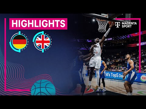 Historischer Erfolg! Deutschland - Großbritannien, Highlights | FIBA EuroBasket 2025 | MAGENTA SPORT