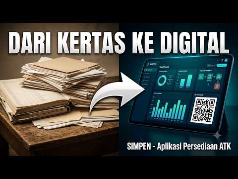 Kelola Barang Persediaan ATK Instansi Full Digital | Import SAKTI, TTE Berjenjang, Opname & Laporan