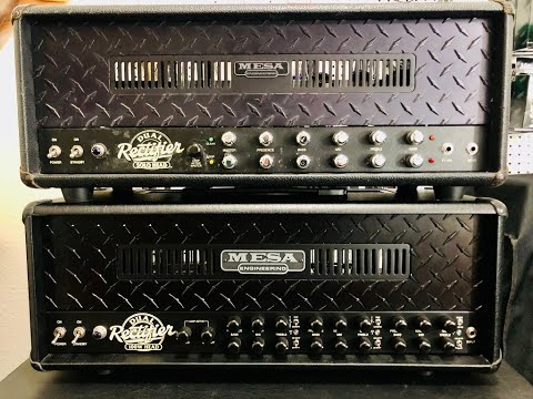 Mesa Boogie Dual Rectifier Multiwatt vs Rev C
