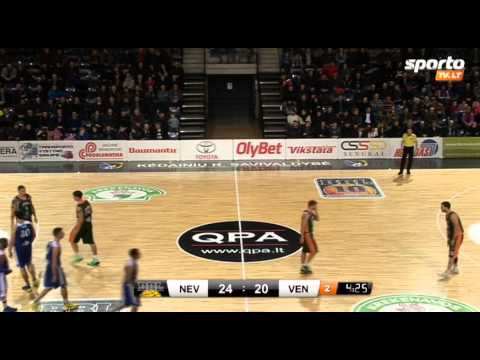 SportoTV.lt: BBL „Nevėžis" - „Ventspils" 2014-01-05