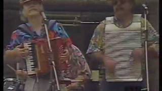 Zydeco Boogaloo on accordion with Crawdad Wranglers, Ryan Thomson leader