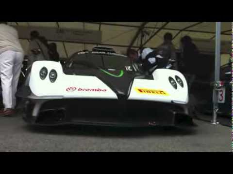 PAGANI ZONDA R GLORIOUS ACCELERATION