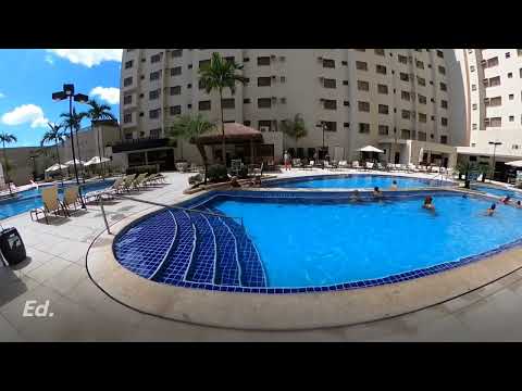 Apartamento para venda em Caldas Novas Ed. Boulevard com 2 sacadas 